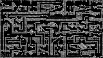 Mapa hry Abu Simbel 93 z C64 od firmy Mousesoft Research Ltd. (nejedná se o stejnojmennou hru ze ZX Spectrum) (Mousesoft)