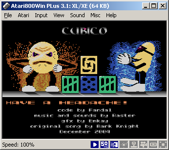 Fandal - Cubico (Atari 800XE)
