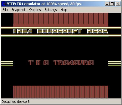 Mousesoft research ltd. - The Treasure (C64)