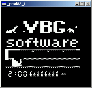 VBG software - Manic Miner 2 (PMD-85)