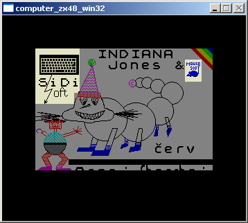 Mousesoft research ltd. & SiDi software - Indiana Jones & červ Olgoj Chorchoj (ZX Spectrum)
