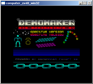 Poxoft - Demomaker (ZX Spectrum)